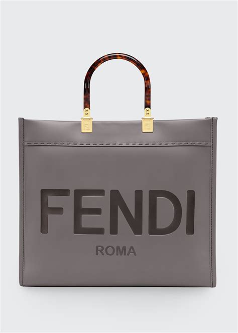 fendi tote shopper